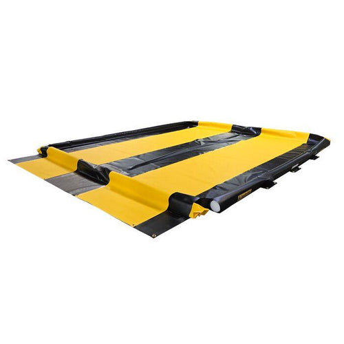 Justrite™ Washdown QuickBerm®, 10'W x 11'L x 4