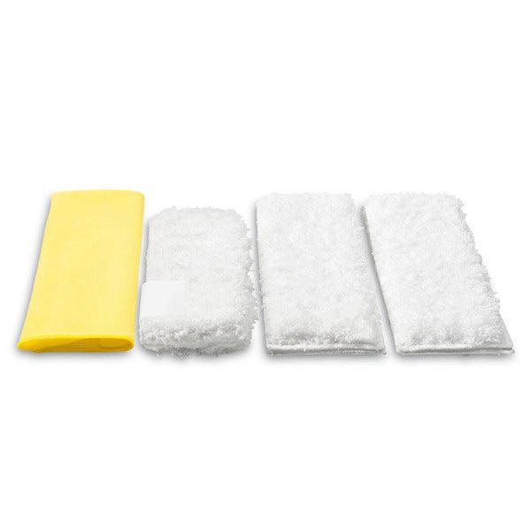 Karcher 2.863-172.0 Steam+Clean Microfiber Velour Floor Cloth Set (Includes 2 Cloths)