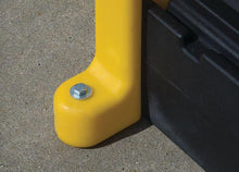 Load image into Gallery viewer, Justrite™ EcoPolyBlend® DrumShed with rolltop doors, accommodates 2 drums, optional ramp, Poly