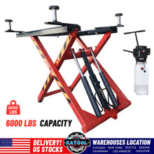 Load image into Gallery viewer, Katool KT-X66 6600 lbs. Portable Mid-Rise Scissor Lift