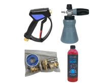 Load image into Gallery viewer, PF22 Wide Mouth Foam Cannon Kit with SG28 Spray Gun, 4000 PSI 12 GPM, Includes Soap