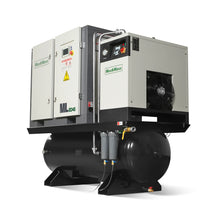Load image into Gallery viewer, MechMaxx 20HP Combined Rotary Screw Air Compressor with Dryer &amp; 105-Gal ASME Tank | 78 CFM, 116 PSI, 460V 3-Phase - Industrial Grade