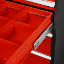 Load image into Gallery viewer, MechMaxx Heavy Duty Modular Drawer Cabinet - 11 Drawer, 59" H x 28.5" W x 28.5" D Tool Storage Organizer, Steel Construction