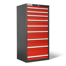 Load image into Gallery viewer, MechMaxx Heavy Duty Modular Drawer Cabinet – 9 Drawer, 59" H x 28.5" W x 22.5" D Tool Storage Organizer, Steel Construction