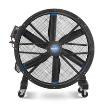 Load image into Gallery viewer, MechMaxx 59" Portable Industrial Fan with Variable High-Efficiency PMSM Motor,Mobile High Volume Floor Fan for Warehouse,Workshop &amp; Gym