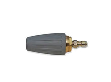 Load image into Gallery viewer, 4,000 PSI 3.0 Orifice Turbo Nozzle, 1/4" FNPT Inlet with Plated Steel QC Plug, Hardened Brass