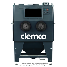 Load image into Gallery viewer, Clemco 32688 Series 40x50 Suction Blast Cabinet, 600 CFM LPDC Dust Collector, Non-Ferrous Media, 230V 3-Phase