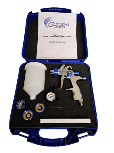 California Air Tools CAT-33000K LVLP Spray Gun Kit