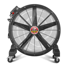 Load image into Gallery viewer, MechMaxx 47" Portable Industrial Fan with Variable High-Efficiency PMSM Motor,Mobile High Volume Floor Fan for Warehouse,Workshop &amp; Gym