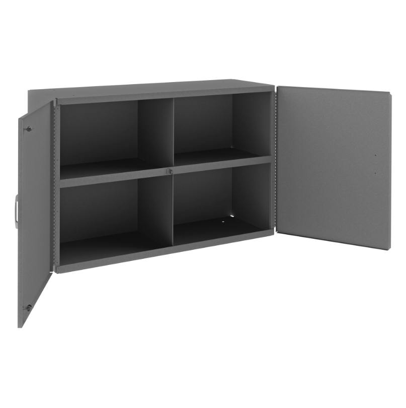 Durham 338-95 12″ Deep Cabinet, 1 Shelf, 4 Sections, 33-13/16 X 12-3/8 X 24