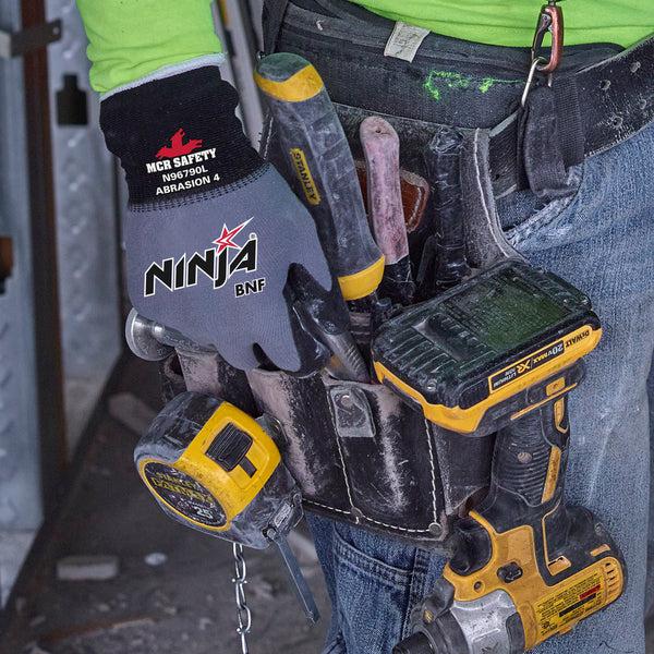 MCR- Memphis™ Ninja® BNF Gloves with Palm Coating - 12pairs/Pk (1587675955235)
