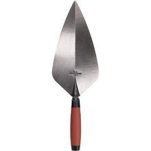 Load image into Gallery viewer, Marshalltown 34 12FGHLR 12" Brick Trowel Wide London Pattern-DuraSoft-Low Rise Handle-Hang Tag (3/Pack)