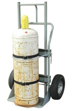 Load image into Gallery viewer, Justrite Single Cylinder Hand Truck | 16&quot; Pneumatic Wheels - 35010