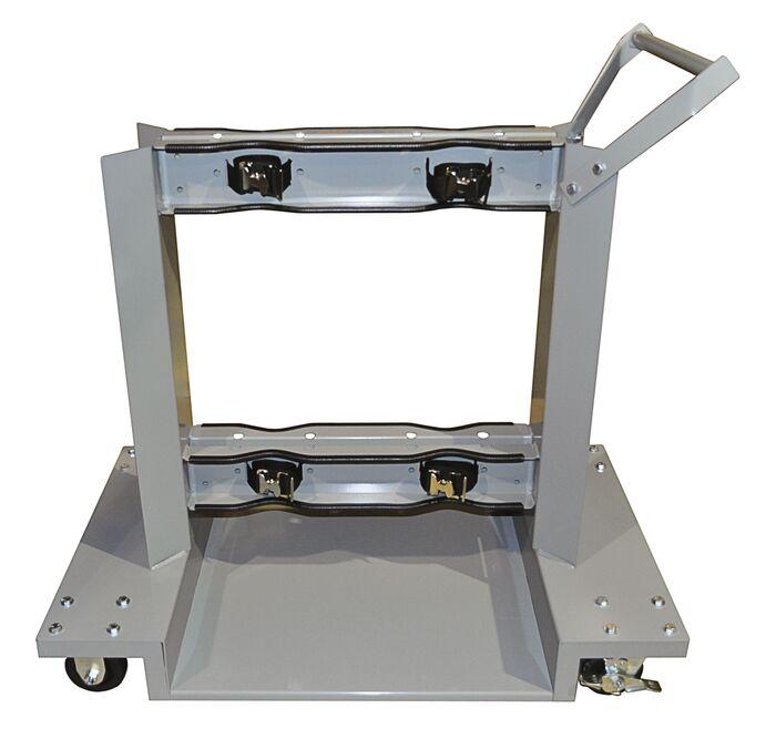 Justrite Gas Cylinder Cart, 4 Cylinder Capacity - 35056