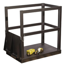 Load image into Gallery viewer, Justrite End Loaded Gas Cylinder Pallet, 6 Cylinder Capacity, with Ramp, Steel - 35212