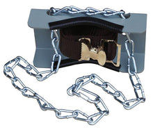 Load image into Gallery viewer, Justrite Steel Gas Cylinder Support Bracket With Chain,  One 12&quot; Cylinder Capacity, Wall Mount - 35254