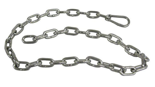 Justrite Stainless Steel Chain for Gas Cylinder Support Brackets, 41