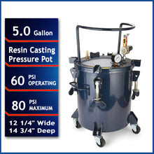 Load image into Gallery viewer, California Air 365C 5 Gallon Pressure Pot for Resin Casting