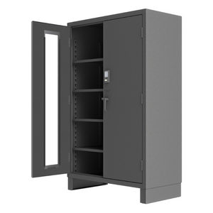 Durham 3704-4S-95 Cabinet, 14 Gauge, 4 Shelves, 60 X 24 X 78