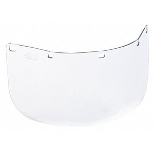 Bullard Faceshield Visor, Acetate, Clear, 8x15in