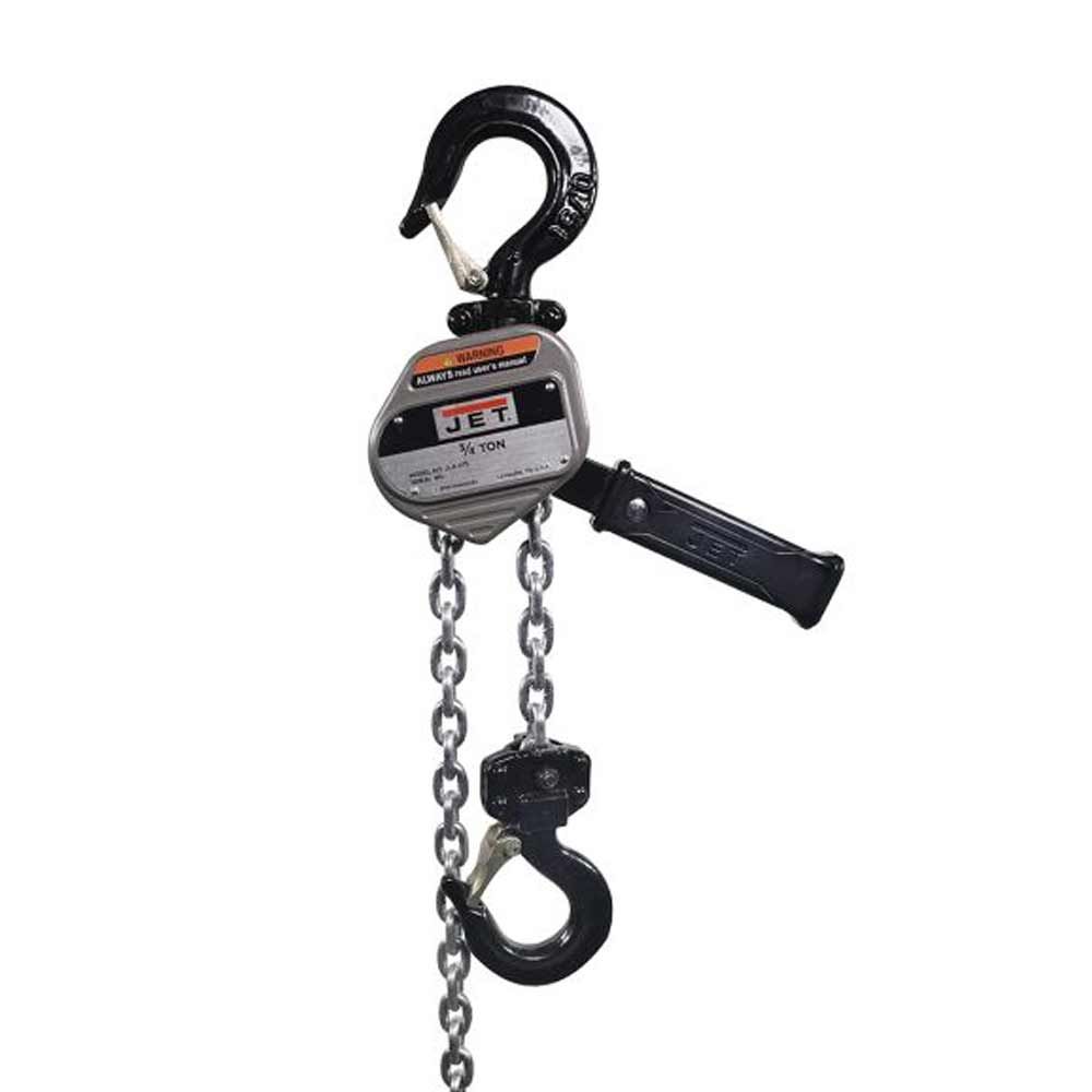 Jet Tools - JLA-075-30, JLA Series 3/4 Ton Lever Hoist, 30' Lift