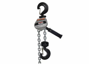 JPW JLA-150-200SH, JLA Series 1-1/2 Ton Lever Hoist, 20' Lift & Shipyard Hooks