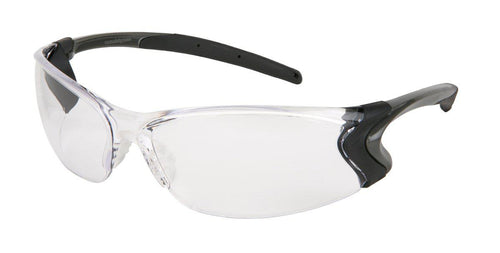 MCR Safety BD1 Series, Clear lens with Max6™ Anti-Fog coating, dielectric, inner Tpr side shields