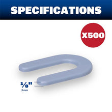 Load image into Gallery viewer, Marshalltown 3BWTHS500 Horseshoe Spacer 1/8” 500pc Bulk Retail Box