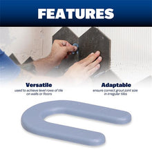 Load image into Gallery viewer, Marshalltown 3BWTHS500 Horseshoe Spacer 1/8” 500pc Bulk Retail Box