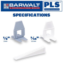 Load image into Gallery viewer, Marshalltown 3PLS1000 Pls 1/8” Spacer Base 1000pc Bulk Box