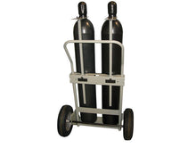 Load image into Gallery viewer, Double Cylinder Hand Truck, 16" Pneumatic Wheels - 35038