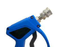 Load image into Gallery viewer, MTM Hydro SGS28 Blue Spray Gun, 4000 PSI, 12 GPM, Live Swivel, SS QC Fittings - 10.5016