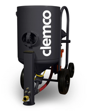 Load image into Gallery viewer, Clemco 6 cu ft Classic Blast Machine Model 2452 with TLR-300 Remote Controls, Flat Sand Valve (FSV), Portable - 600lbs., with 1-1/4 inch Piping.