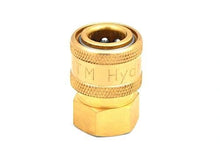 Load image into Gallery viewer, MTM Hydro Veloci Brass Coupler 1/4" FPT - 25 Pack - 24.0165
