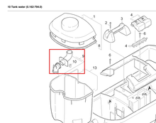 Load image into Gallery viewer, Kärcher 4.031-070.0 Elbow Complete - highlighted in parts diagram