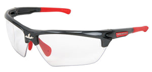 MCR Dominator™ DM3 - Gunmetal Frame - - Clear Lens - MAX6 - Sold/Each