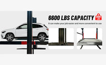 Load image into Gallery viewer, Katool KT-P2700 6600 lbs Two-Post Platform Parking Lift