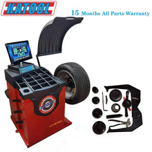 Load image into Gallery viewer, Katool KT-B750 Wheel Balancer with Laser, Automatic Ruler and Wheel Guard