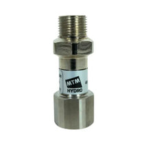 Load image into Gallery viewer, MTM Hydro 3/8"M X 3/8"F - Stainless Steel Live Swivel - 26.0013