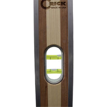 Load image into Gallery viewer, Marshalltown 48CLEV 48" Crick 3 Piece Wood Level - Green Vials