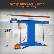 Load image into Gallery viewer, MechMaxx 48'' Industrial Magnetic Pan and BOX Heavy Duty Sheet Metal Brake 20 Gauge Capacity Shear Press Brake, MSMB1250E