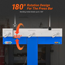 Load image into Gallery viewer, MechMaxx 48'' Industrial Magnetic Pan and BOX Heavy Duty Sheet Metal Brake 20 Gauge Capacity Shear Press Brake, MSMB1250E