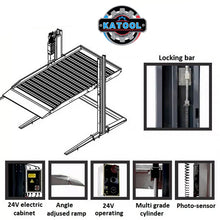 Load image into Gallery viewer, Katool KT-P2700 6600 lbs Two-Post Platform Parking Lift