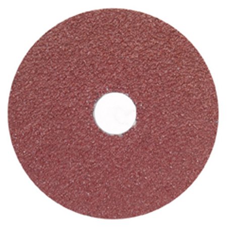 Norton® 57277 F240 Series Non-Vacuum Sanding Disc, 5 in Dia, 36 Grit, Brown