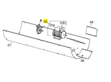 Load image into Gallery viewer, Heater Motor 750 W, 120V, 60Hz for Firestorm 400HC Heater