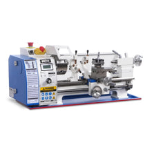 Load image into Gallery viewer, MechMaxx 1.5'' Spindle Bore Metal Lathe Machine 8'' x 16'' High Precision Brushless Motor Mini 1.5HP Benchtop 0-2500 RPM Variable Speed Metal Working Machine 1.5‘’ Spindle Bore Small Lathe without Sta