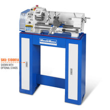 Load image into Gallery viewer, MechMaxx 1.5'' Spindle Bore Metal Lathe Machine 8'' x 16'' High Precision Brushless Motor Mini 1.5HP Benchtop 0-2500 RPM Variable Speed Metal Working Machine 1.5‘’ Spindle Bore Small Lathe without Sta