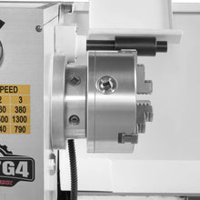 Load image into Gallery viewer, MechMaxx 13" x 37" Industrial Heavy Duty Bench Metal Lathe 1.5HP/1100W Metal Working Lathe High Precision 64-1500 RPM Variable Speed with Four-axis sliding system 1337G4