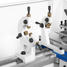 Load image into Gallery viewer, MechMaxx 10'' x 22'' Industrial Metal Lathe Machine High Precision Benchtop 1.5HP Brushless Motor 0-2000 RPM Variable Speed Metal Working Machine Small Lathe without Stand 1022V