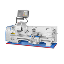 Load image into Gallery viewer, MechMaxx 10'' x 22'' Industrial Metal Lathe Machine with DRO High Precision Benchtop 1.5HP Brushless Motor 0-2000 RPM Variable Speed Metal Working Machine Small Lathe without Stand 1022VD